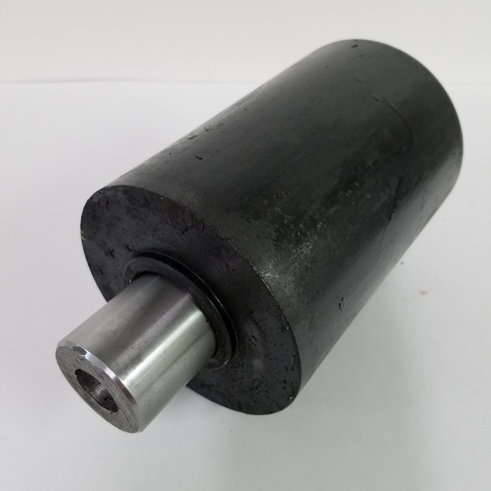 for Roll Off Containers Axle 4" x 6" Steel Nose Roller with Shaft 