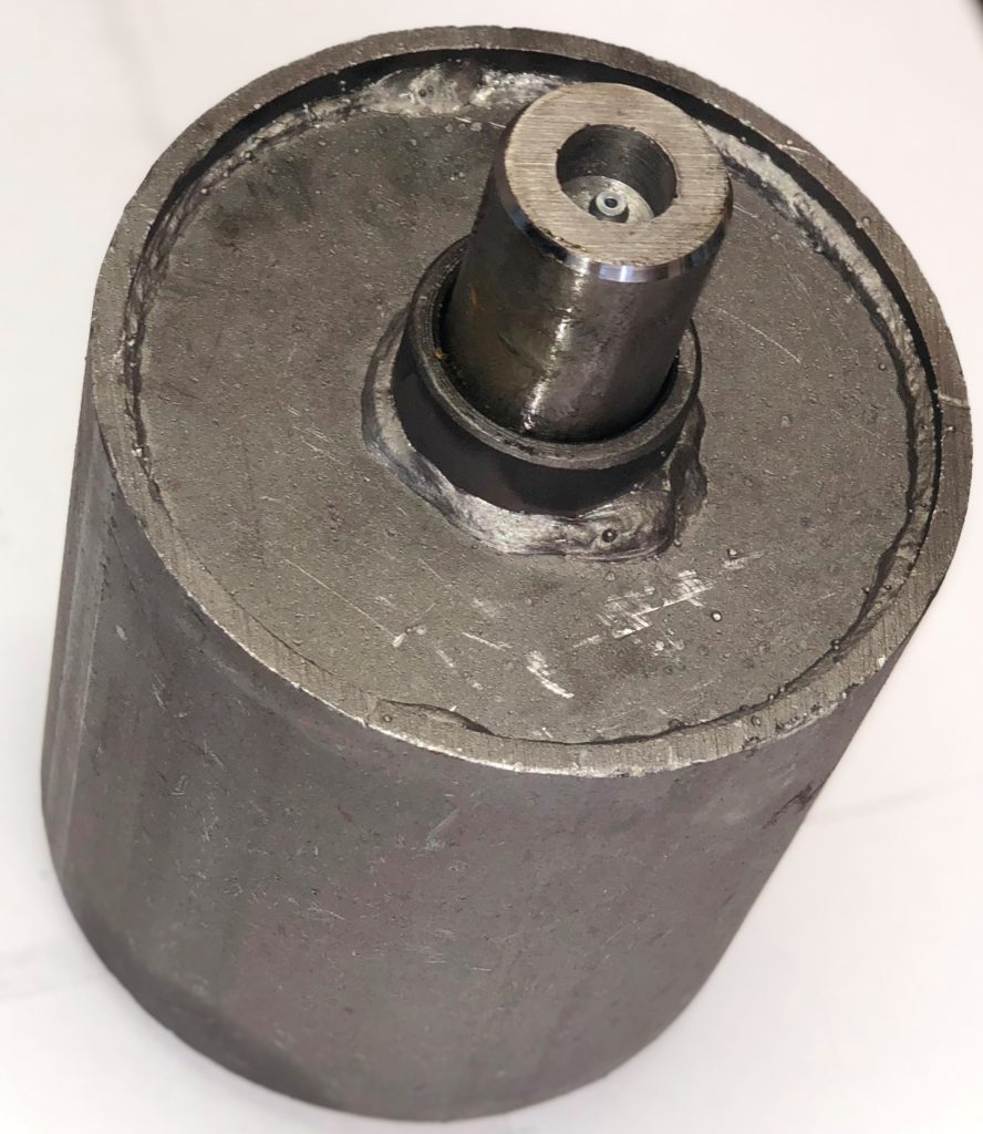 6'' x 6'' GROUND ROLLER with Axle JC Pacific Trading Co