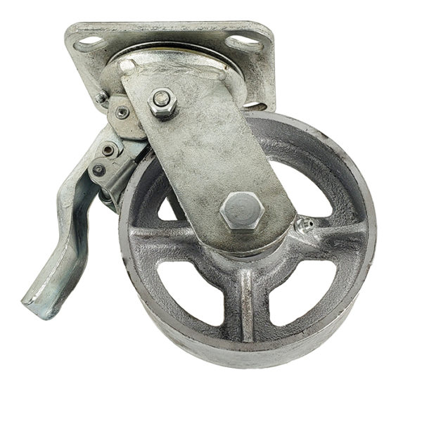 5" x 2" Total Lock Swivel Caster with Steel Wheel JC Pacific Trading Co